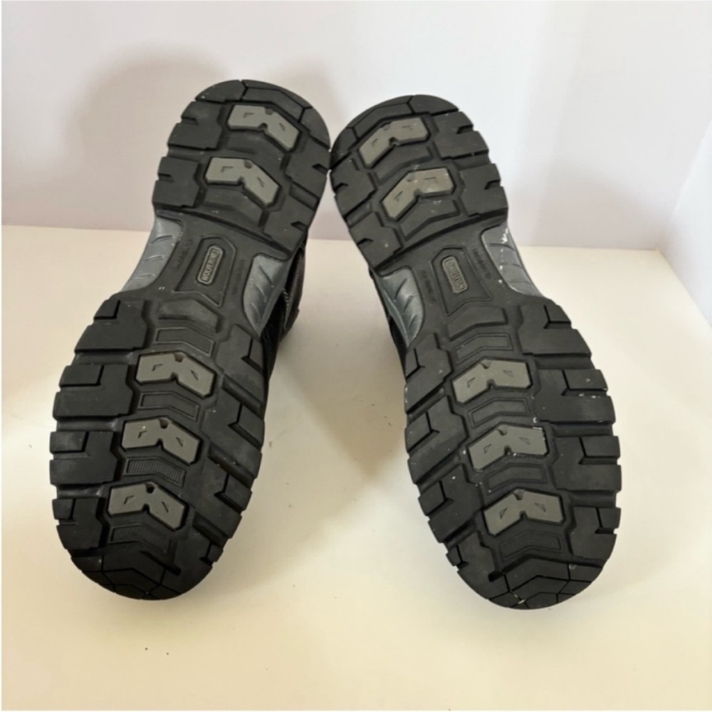 Wolverine Waterproof Work Boots Composite Toe Piper Leather Black Pink Size 8 - Picture 14 of 14